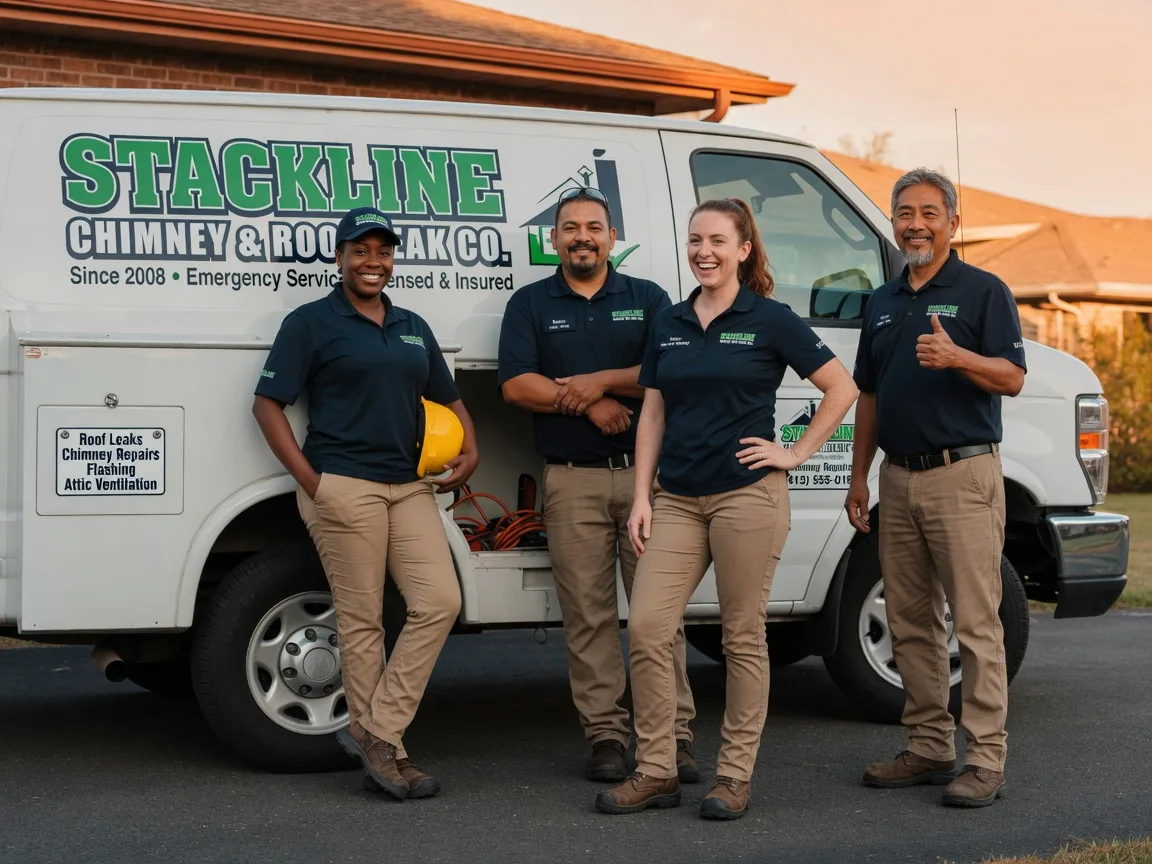 Chimney flashing repair company in Saint Hedwig, TX